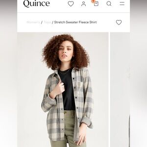 Quince Stretch Sweater Flannell